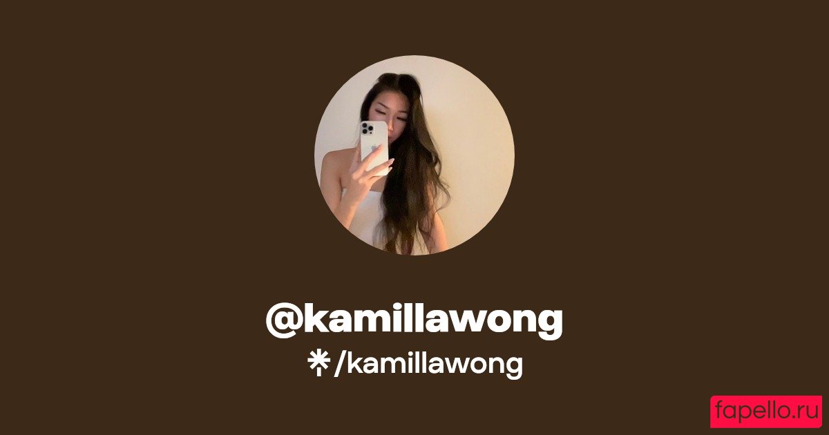 kamillawong Nude Onlyfans Photo 12