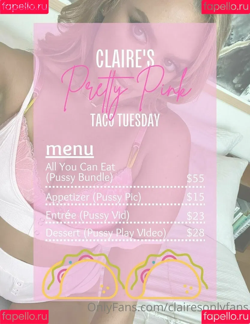clairesonlyfans Onlyfans Photo Gallery 