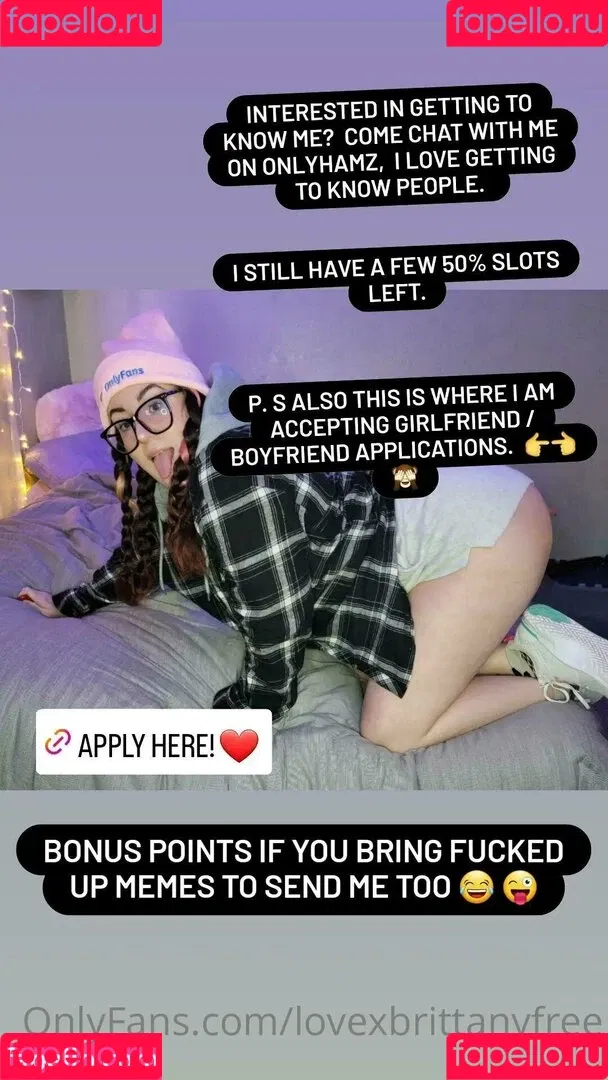 lovexbrittanyfree Onlyfans Photo Gallery 