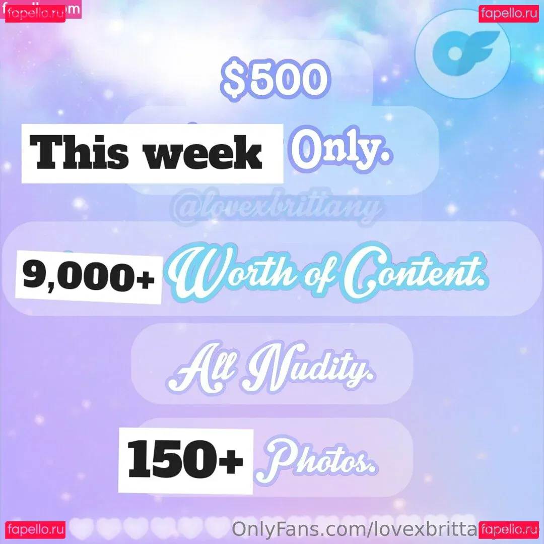 lovexbrittanyfree Onlyfans Photo Gallery 