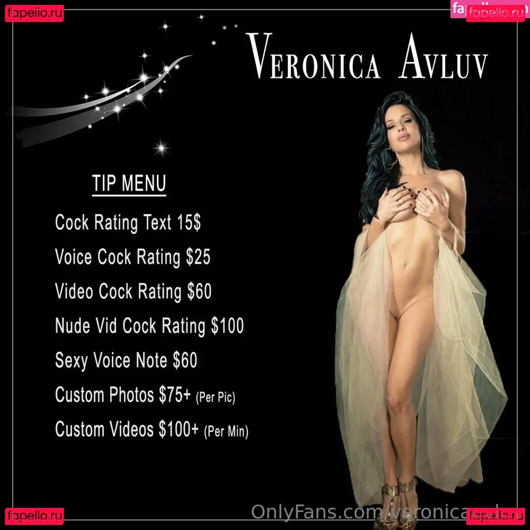veronicaavluv Onlyfans Photo Gallery 