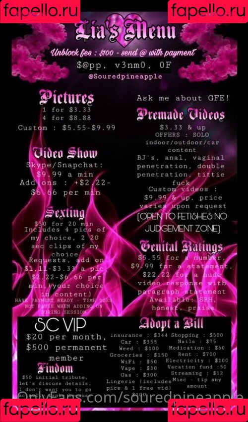 Souredpineapple Onlyfans Photo Gallery 