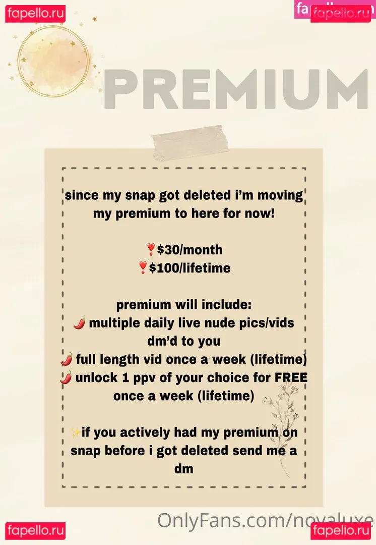 novaluxe Onlyfans Photo Gallery 