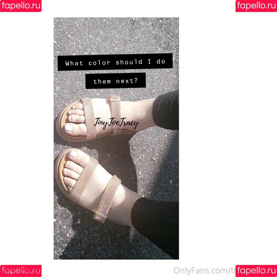tinytoetracy Onlyfans Photo Gallery 
