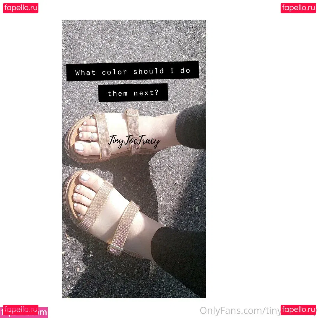 tinytoetracy Onlyfans Photo Gallery 