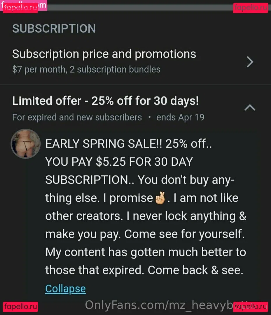 mz_heavybottom Onlyfans Photo Gallery 