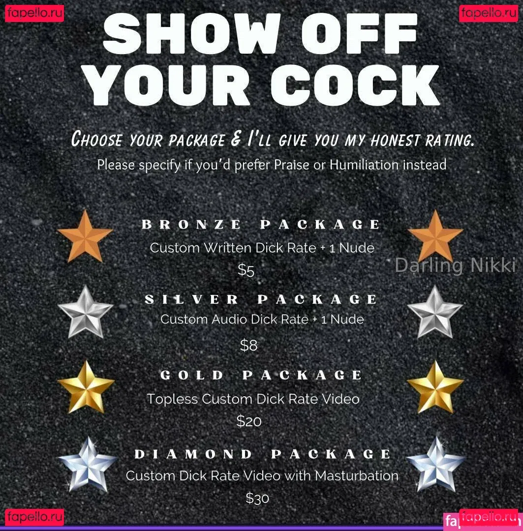 darlingnikki0901 Onlyfans Photo Gallery 