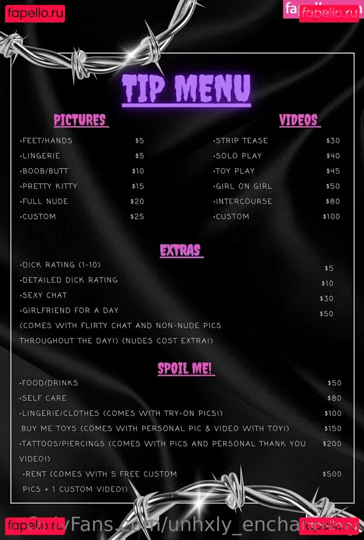 unhxly_enchantress Onlyfans Photo Gallery 