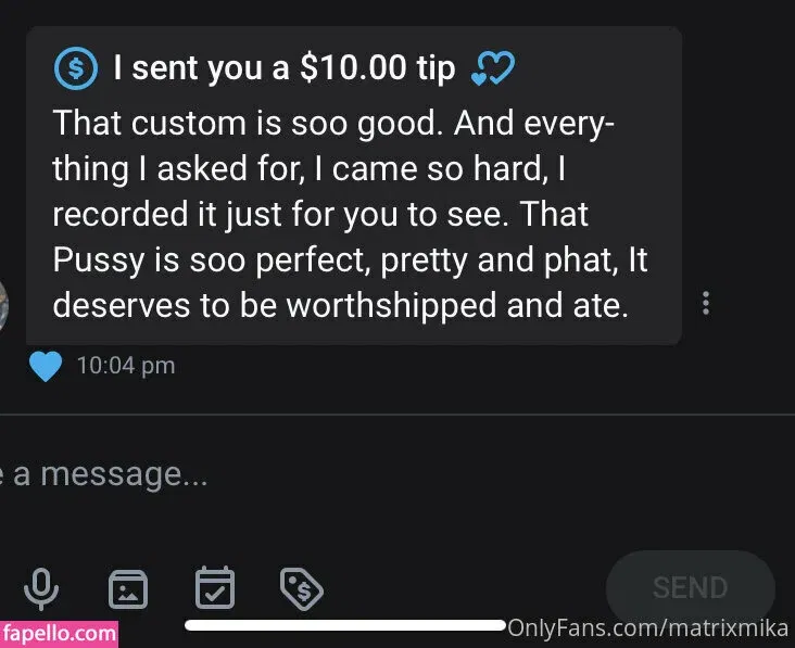 Matrixmika Onlyfans Photo Gallery 