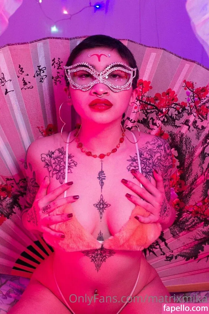 Matrixmika Onlyfans Photo Gallery 