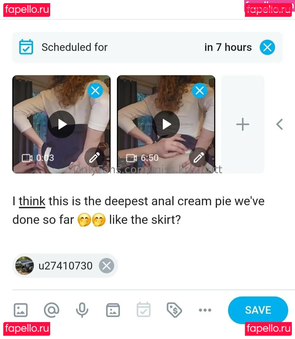 miss.kris.butt Onlyfans Photo Gallery 