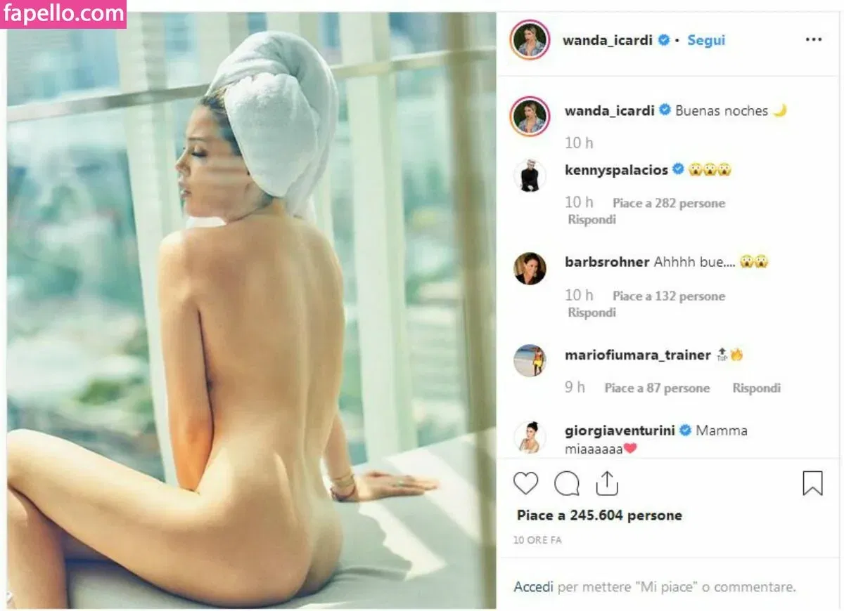 Wanda Nara Onlyfans Photo Gallery 