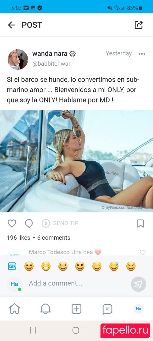 Wanda Nara Onlyfans Photo Gallery 