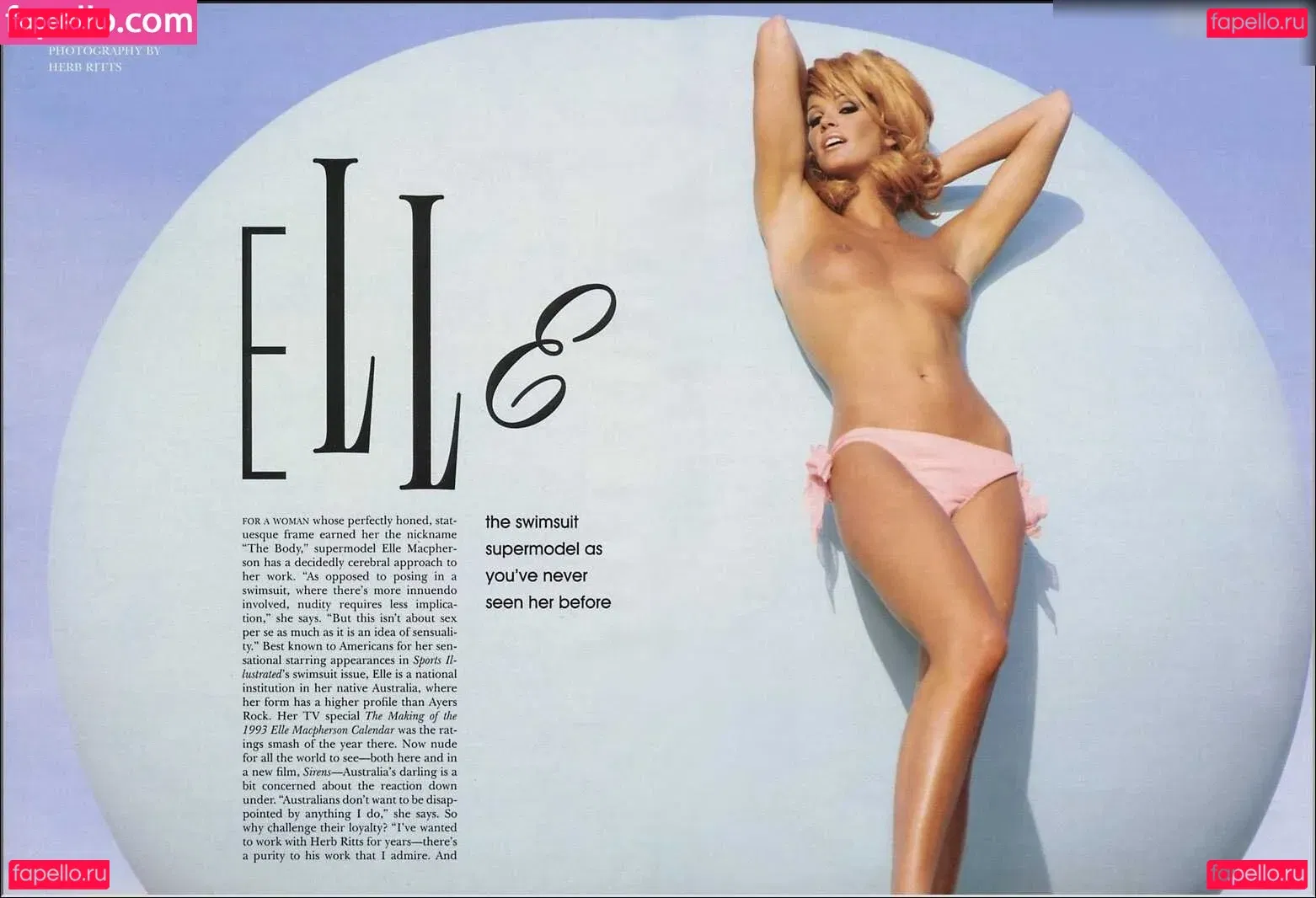 Elle Macpherson Onlyfans Photo Gallery 