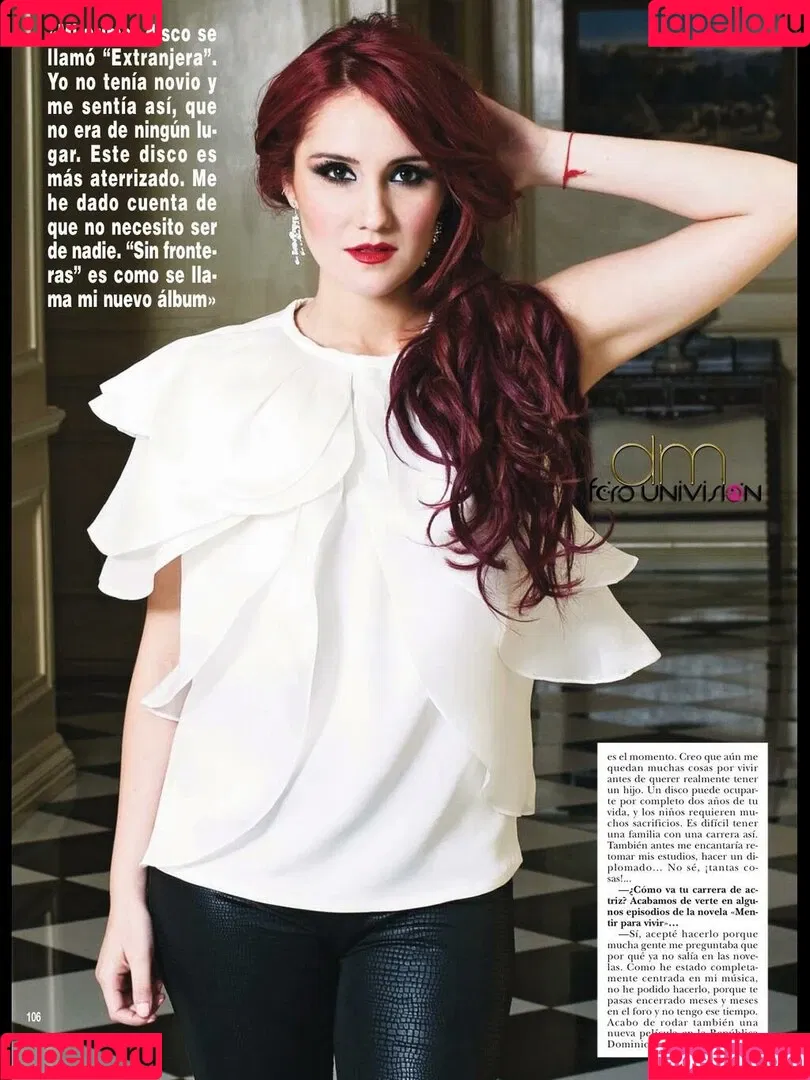 Dulce Maria Onlyfans Photo Gallery 