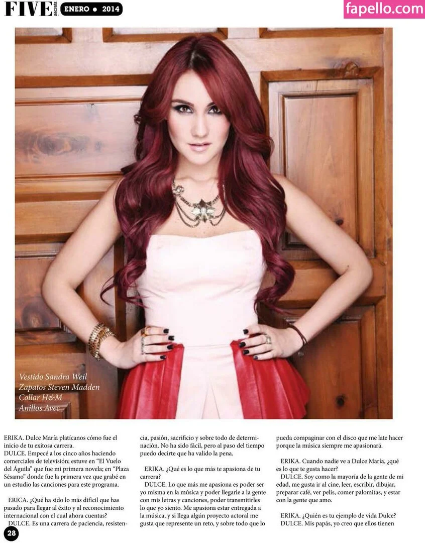 Dulce Maria Onlyfans Photo Gallery 