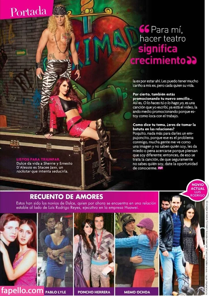 Dulce Maria Onlyfans Photo Gallery 