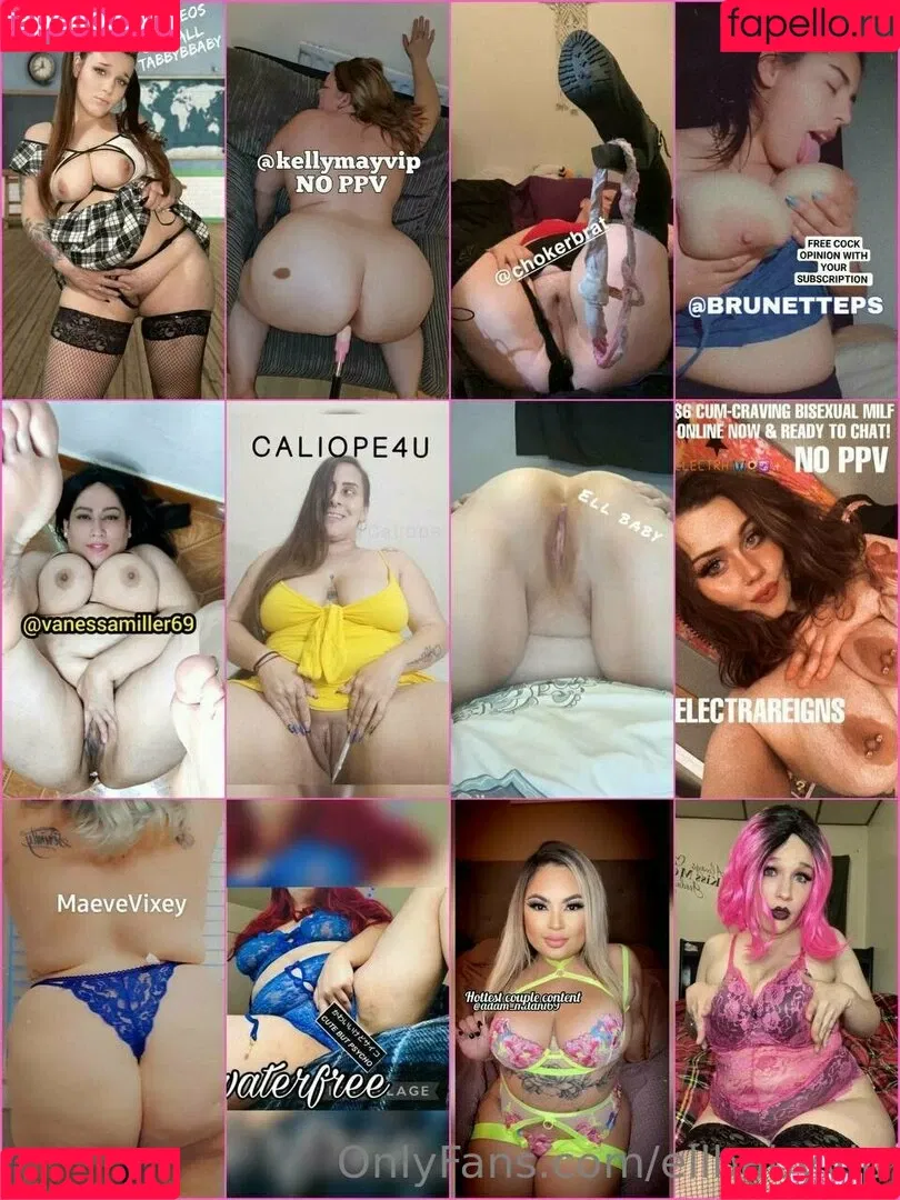 ellbabyvip Onlyfans Photo Gallery 