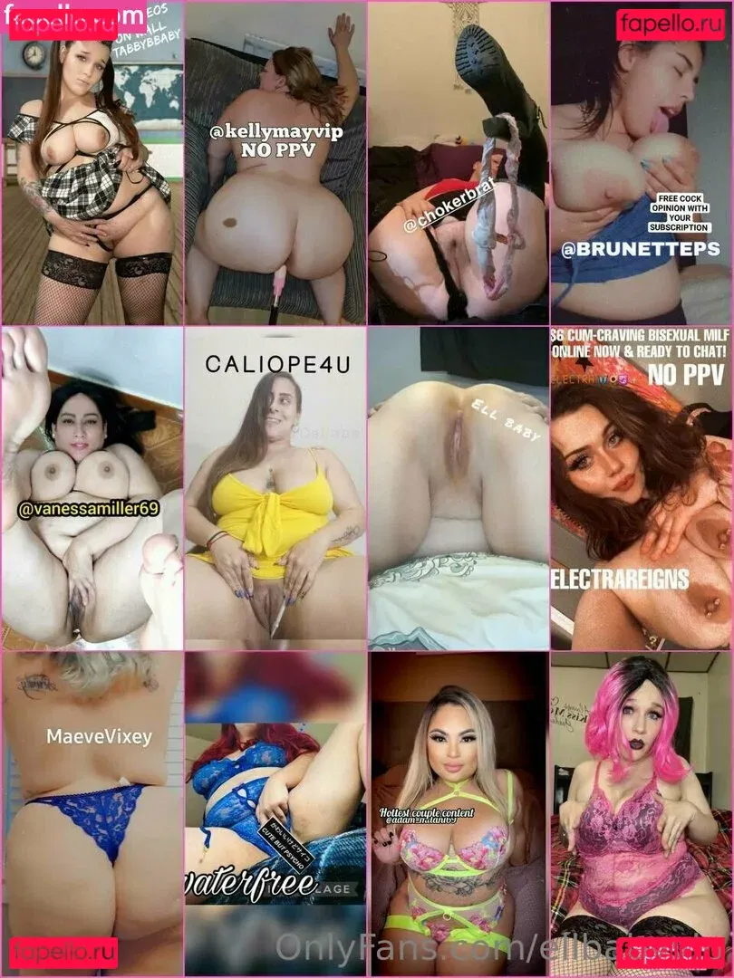 ellbabyvip Onlyfans Photo Gallery 