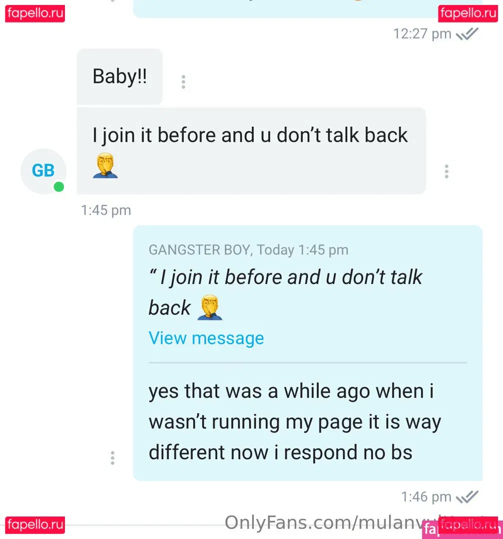 Mulanvuittontv Onlyfans Photo Gallery 