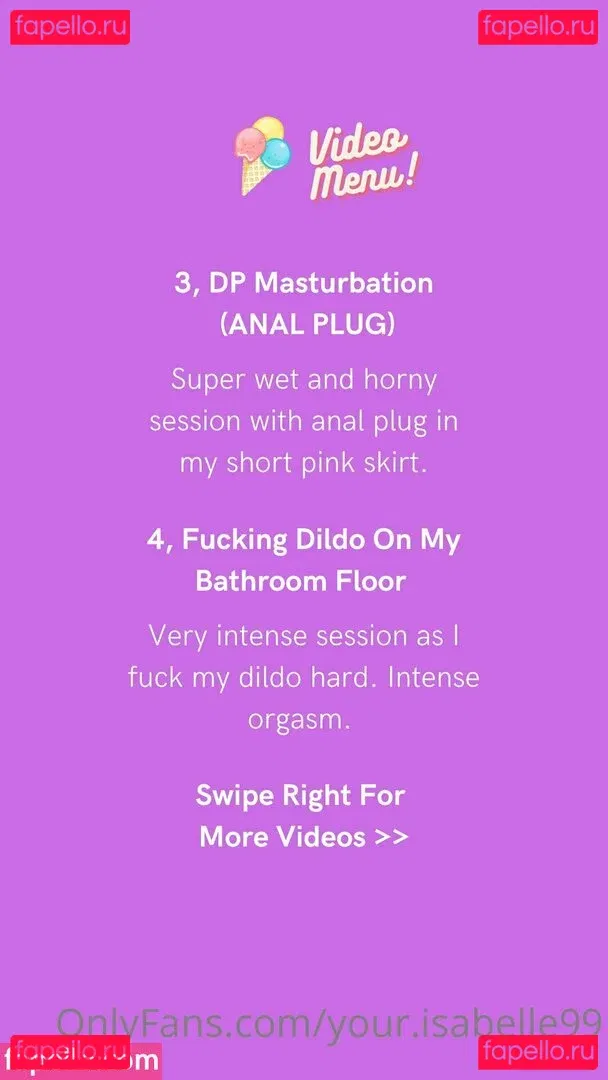 your.isabelle99 Onlyfans Photo Gallery 