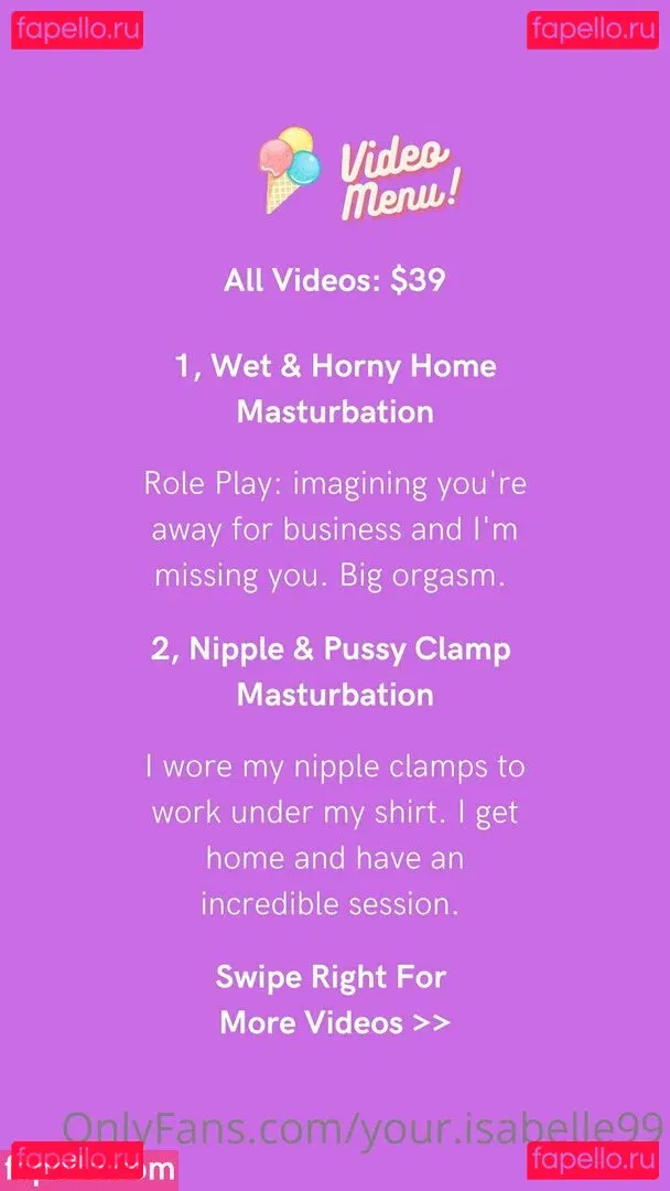 your.isabelle99 Onlyfans Photo Gallery 