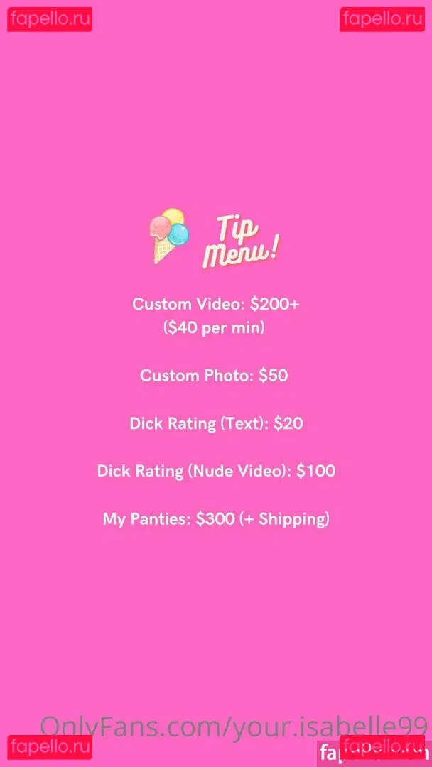 your.isabelle99 Onlyfans Photo Gallery 