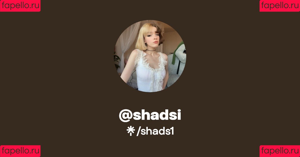 Shadsi Onlyfans Photo Gallery 