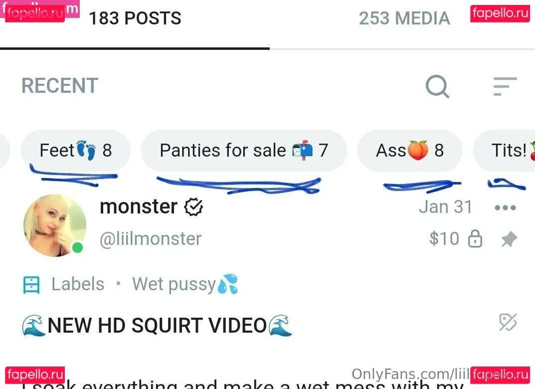 liilmonster Onlyfans Photo Gallery 