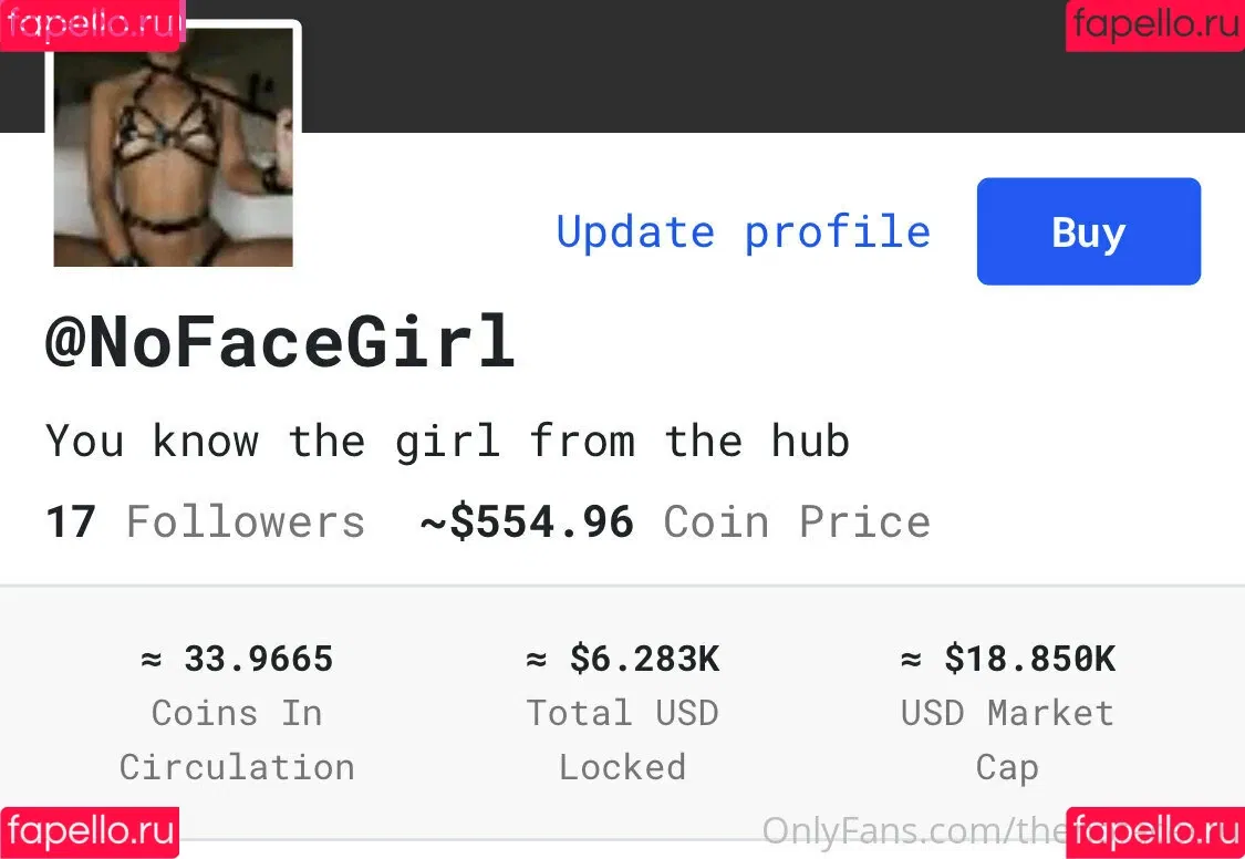 thenofacegirl Onlyfans Photo Gallery 