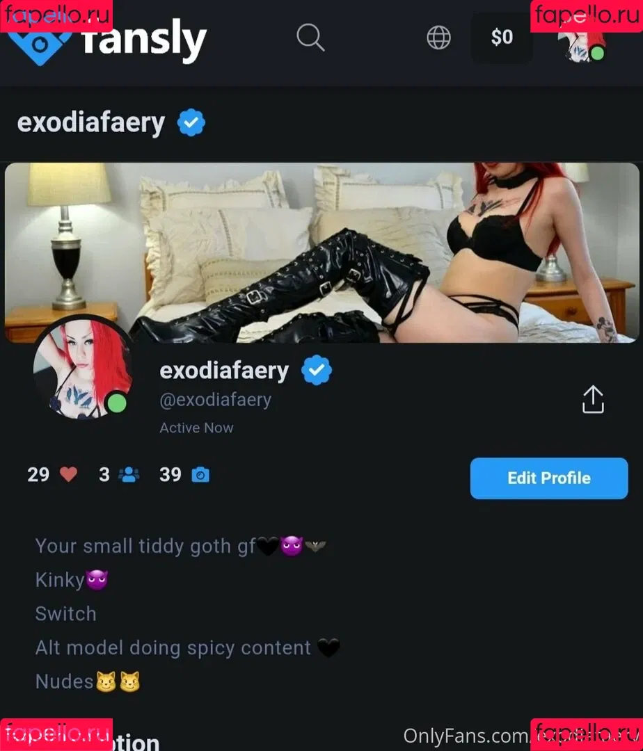 exodiafaery Onlyfans Photo Gallery 