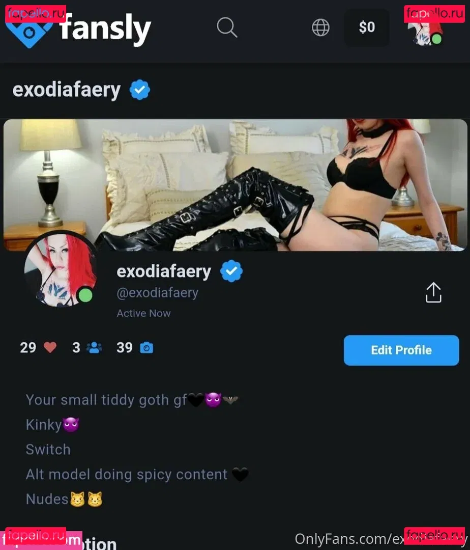 exodiafaery Onlyfans Photo Gallery 