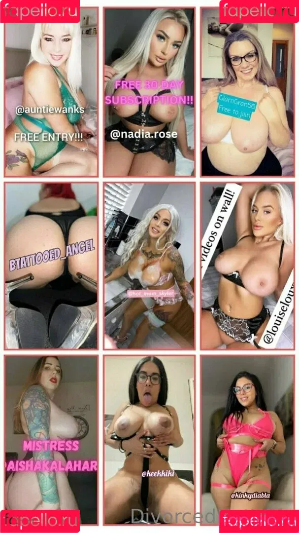 divorcedhotwife Onlyfans Photo Gallery 