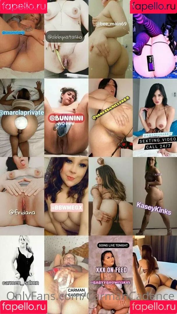 carmancadence Onlyfans Photo Gallery 