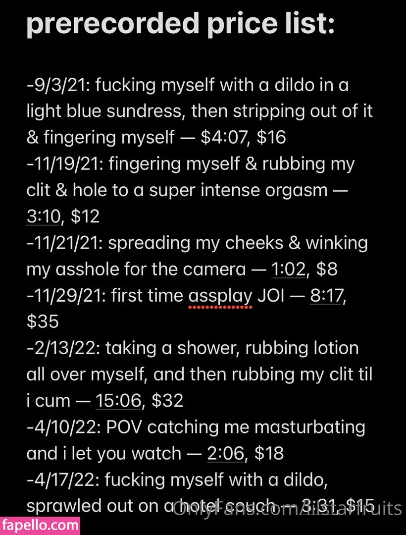 lilstarfruits Onlyfans Photo Gallery 