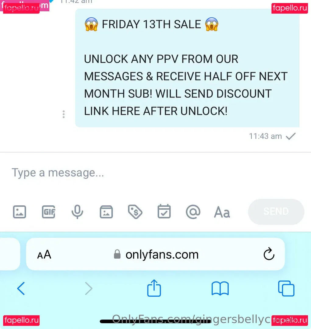 gingersbellycontent Onlyfans Photo Gallery 