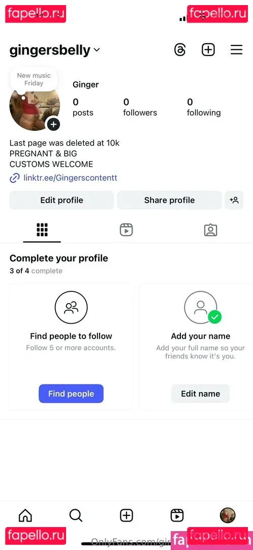 gingersbellycontent Onlyfans Photo Gallery 