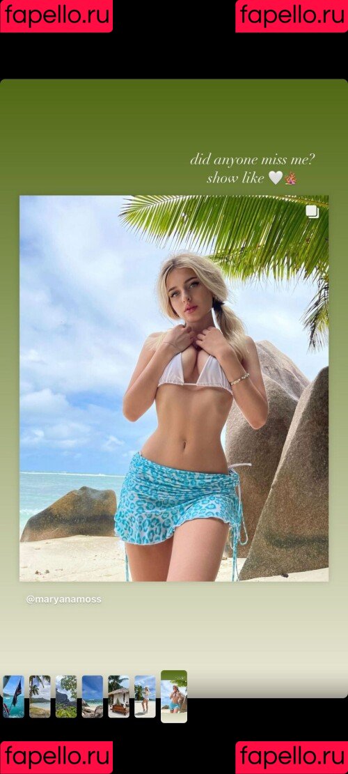 Maryana Moss Nude Onlyfans Photo 13