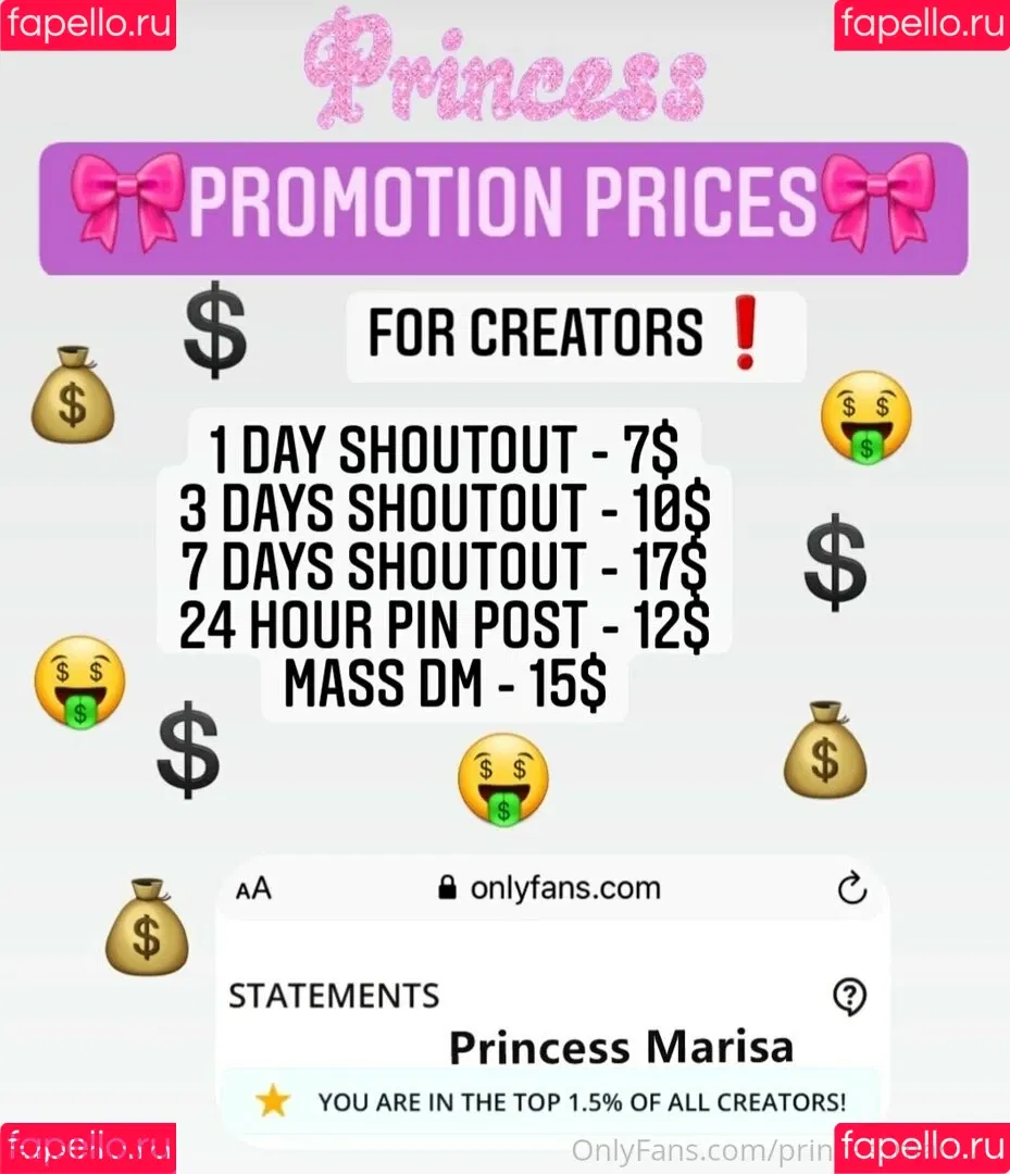 princessmarisa1 Onlyfans Photo Gallery 
