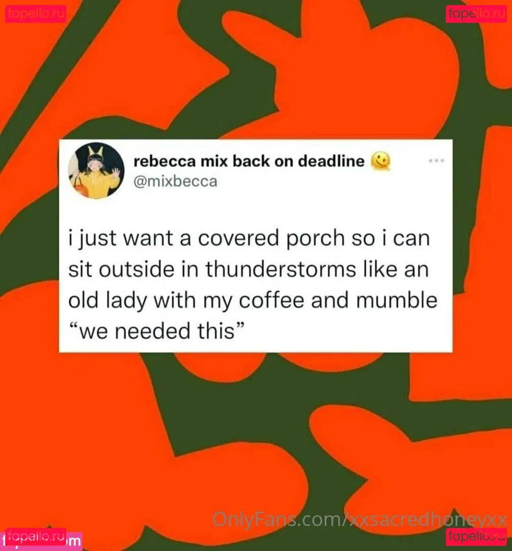 xxsacredhoneyxx Onlyfans Photo Gallery 