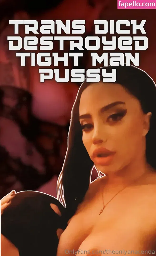 theonlyanaconda Onlyfans Photo Gallery 