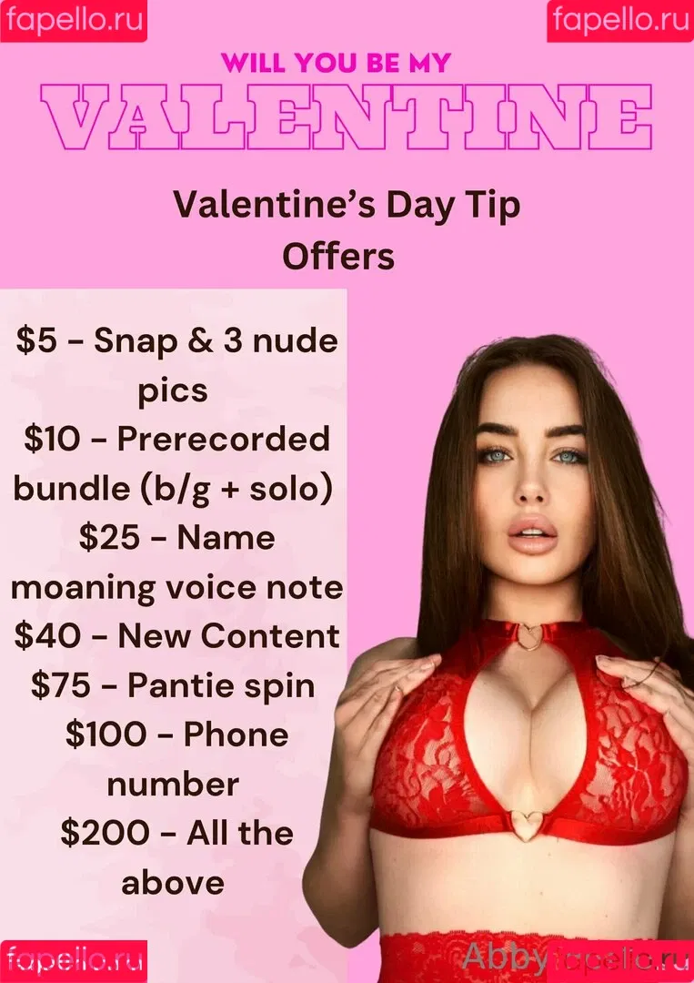 abbyperfect Onlyfans Photo Gallery 