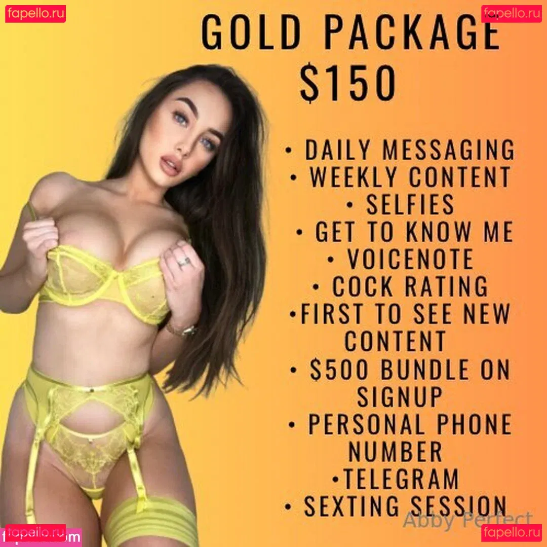 abbyperfect Onlyfans Photo Gallery 