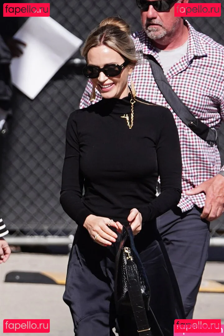 Emily Blunt Onlyfans Photo Gallery 