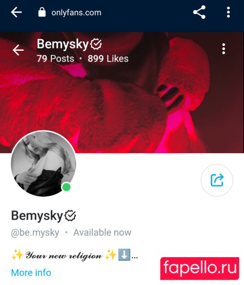 be.mysky Nude Onlyfans Photo 7
