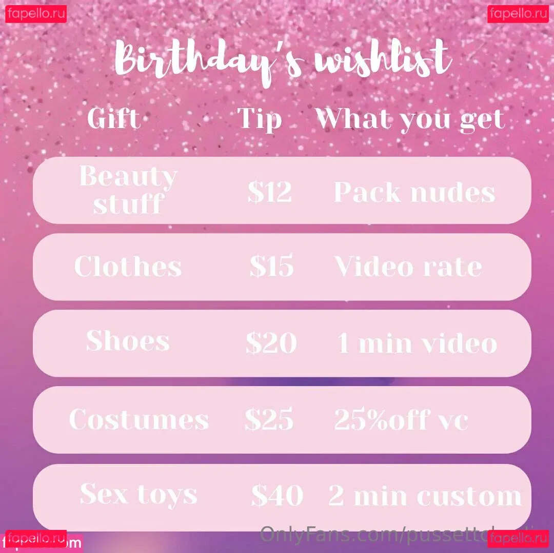 pussettcharlie Onlyfans Photo Gallery 