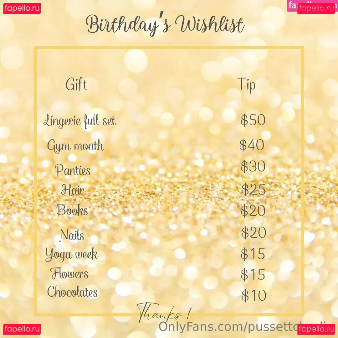 pussettcharlie Onlyfans Photo Gallery 