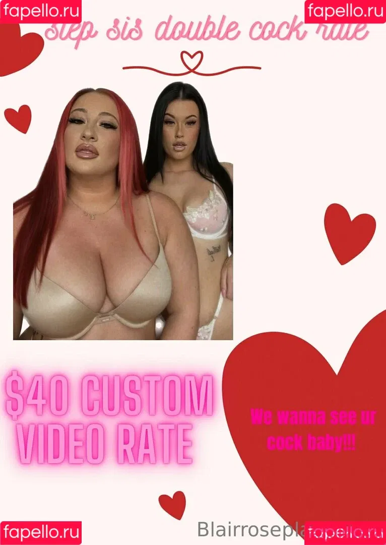 Blairroseplayhouse Onlyfans Photo Gallery 