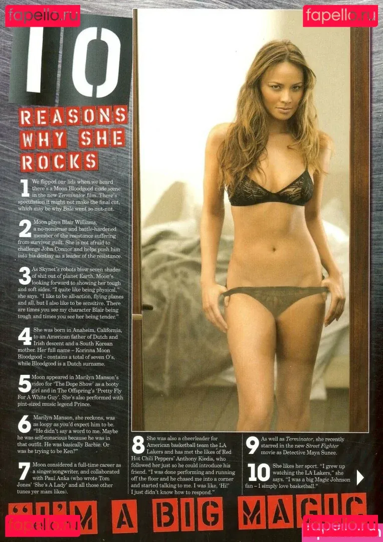 Moon Bloodgood Onlyfans Photo Gallery 