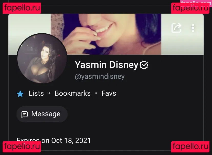 Yasmin Disney Onlyfans Photo Gallery 